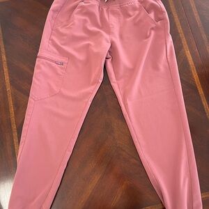 Figs mauve jogger scrubs